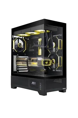 ZOTAC MEK AI-Enhanced Gaming PC Desktop Computer - NVIDIA GeForce RTX 5090, AMD Ryzen 7 9800X3D Up to 5.2GHz, 32GB DDR5 RGB, 2TB NVME M.2 SSD, 1300W 80+ Gold PSU, WiFi 7, Windows 11 ZOTAC