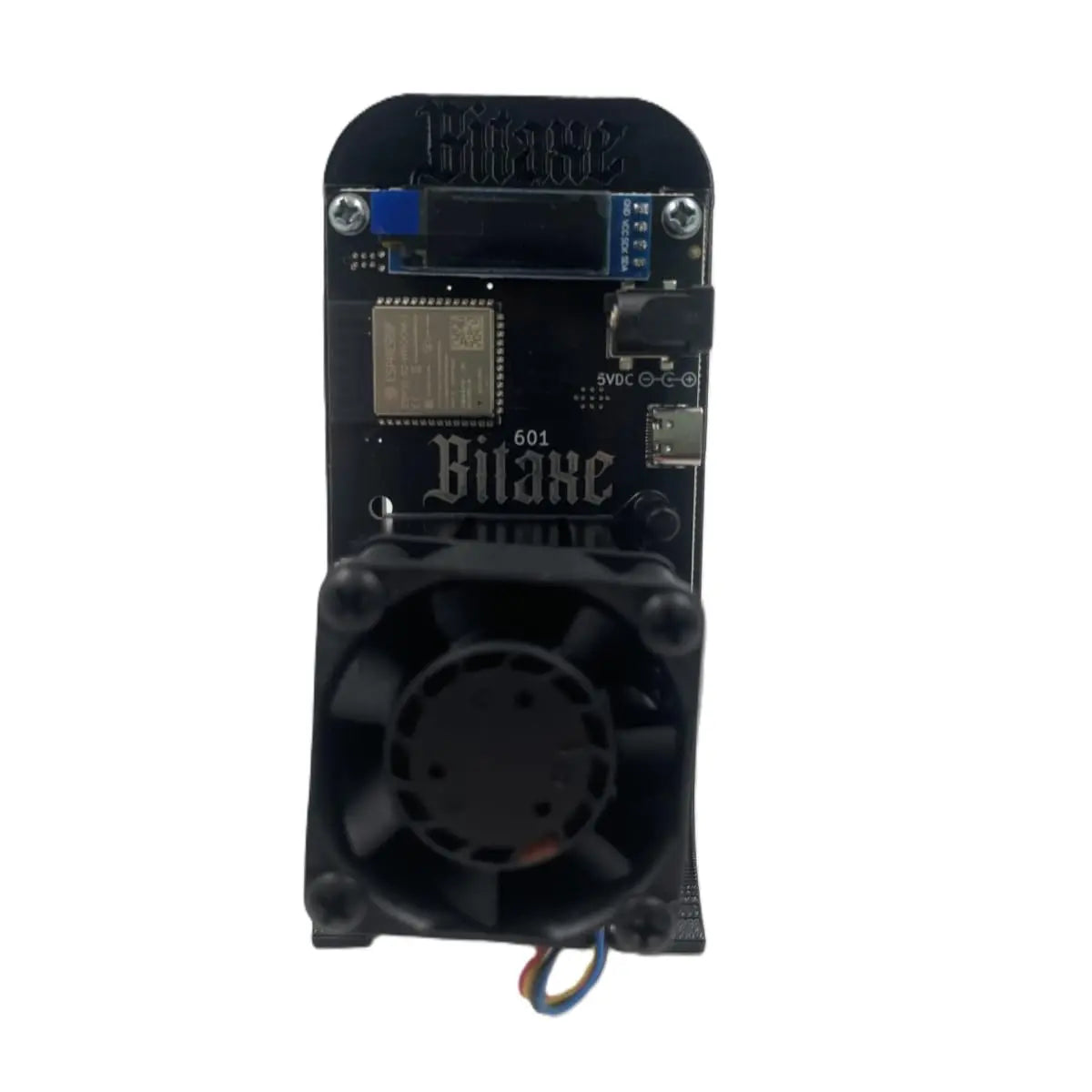 Bitaxe Gamma 601 Bitcoin Miner Solo Miner 1.2TH/S 17W BM1370 Dedicated to Bitcoin (BTC) Mining (Black) vnish