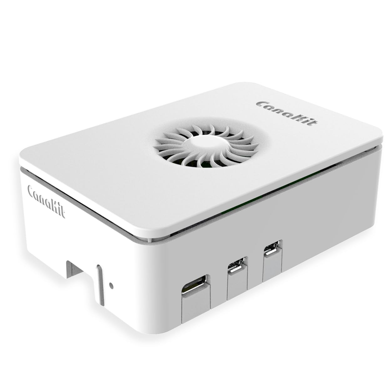 CanaKit Raspberry Pi 5 Starter Kit MAX - Turbine White (256 GB Edition) (16GB RAM)