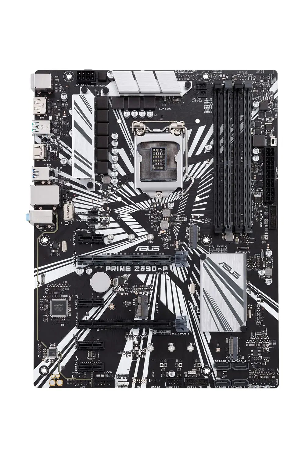 ASUS Prime Z390-P LGA1151 (Intel 8th and 9th Gen) ATX Motherboard for Cryptocurrency Mining(BTC) with Above 4G Decoding, 6xPCIe Slot and USB 3.1 Gen2 ASUS