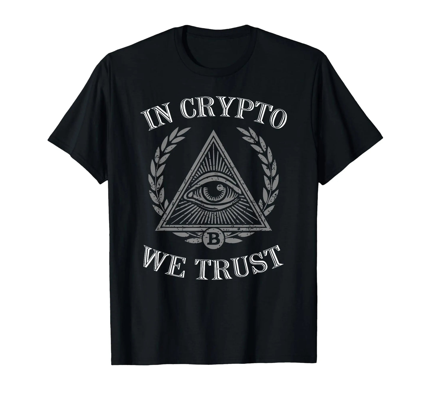 in Crypto We Trust Shirt Bitcoin Cryptocurrency T-Shirt In Crypto We Trust Shirt Supply