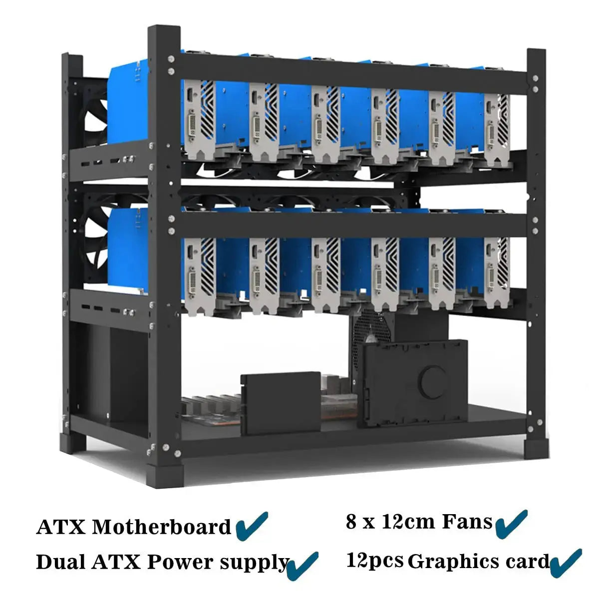 Best Mining Rig Frames for Crypto Mining Builds - Blue Milk Crypto Mining