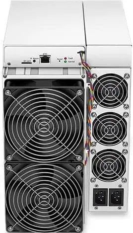 Antminer BITMAIN Antminer S19pro 96TH/S Bitcoin ASIC Miner, 34J/T, 3250W, 220V, SHA256, Aluminum Substrate, Air-Cooling Home Mining Machine for BTC/BCH/BSV w/PSU (Renewed) Antminer
