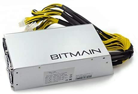 Antminer Power Supply APW3++ for S9 or L3+ or D3 w/ 10 Connectors