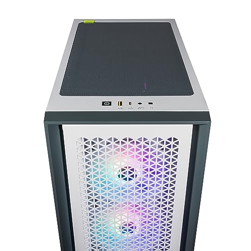 Velztorm iCUE Certified White Armix Custom Built Gaming Desktop PC (AMD Ryzen 9 7900X, GeForce RTX 5090, 32GB DDR5, 2TB PCIe SSD + 2TB HDD, RGB Fans, 240mm AIO, 1000W PSU, WiFi 6E, Win 11 Home)