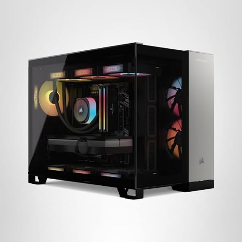 Corsair Vengeance a5100 Gaming PC – Liquid Cooled AMD Ryzen 7 7800X3D CPU – NVIDIA GeForce RTX 5080 GPU – 32GB Dominator Titanium RGB DDR5 Memory – 2TB M.2 SSD – Black