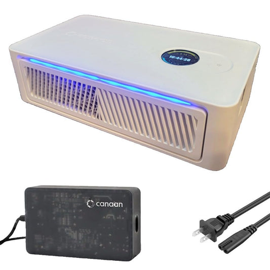 AltairTech.io Canaan Avalon Nano 3S BTC Miner - 6 TH/s 140W Bitcoin ASIC Miner - Quiet with Canaan Original Power Supply - Ideal for Home and Office