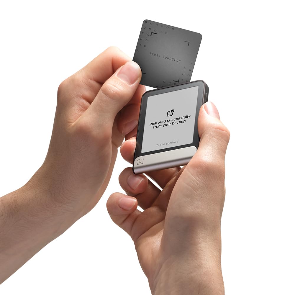 Ledger Flex - Crypto Touchscreen Signer - securely Manage All Your Digital Assets and Identity via The Ledger Wallet app (Graphite + Magnet Folio)