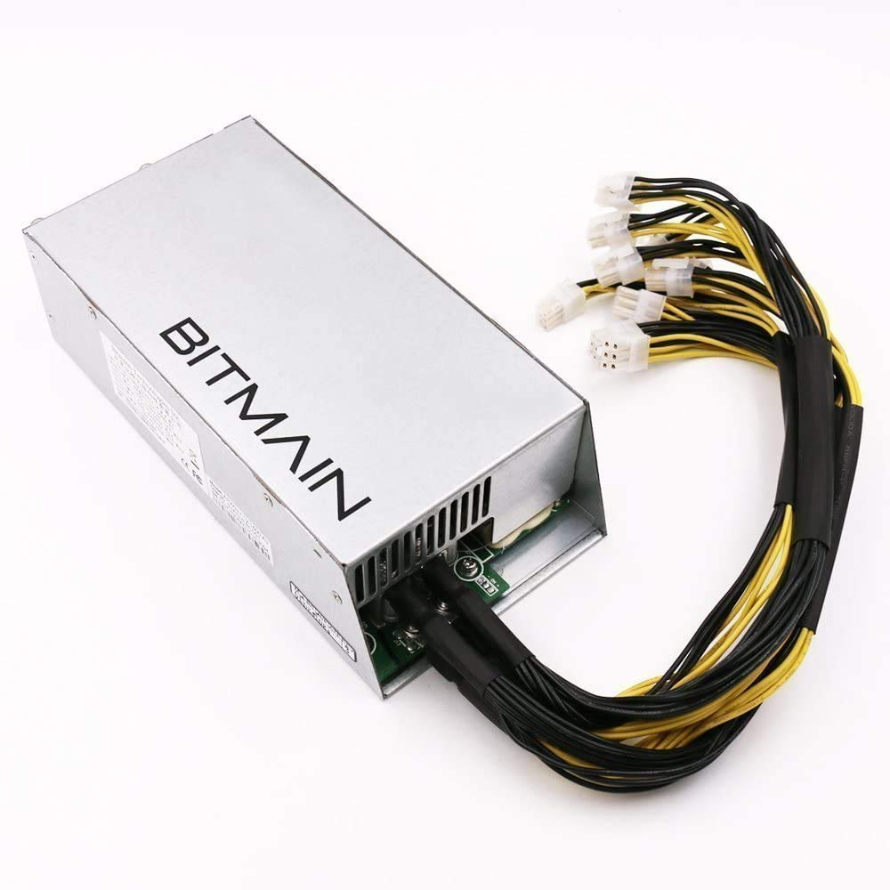 Antminer Power Supply APW3++ for S9 or L3+ or D3 w/ 10 Connectors