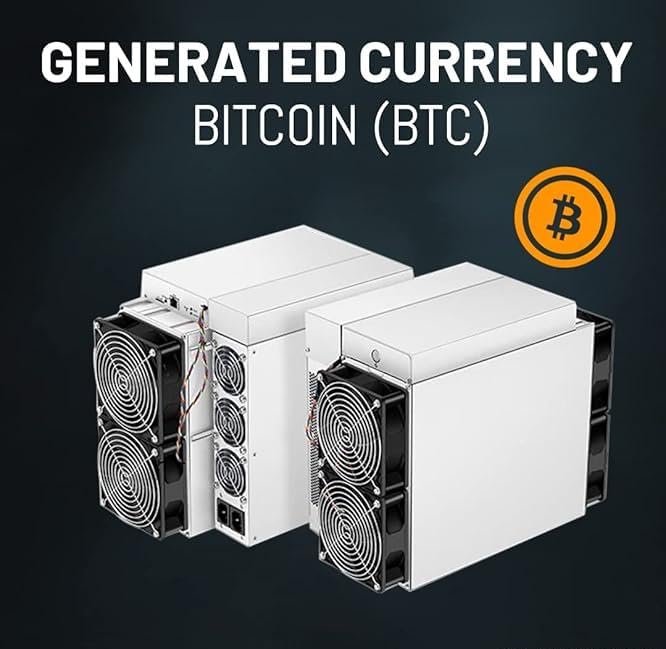 Bitmain Antminer S19j Pro 100Th - 2950W ASIC Miner for Bitcoin Mining with Top Hashrate of 100Th/s, Built-in Power Supply
