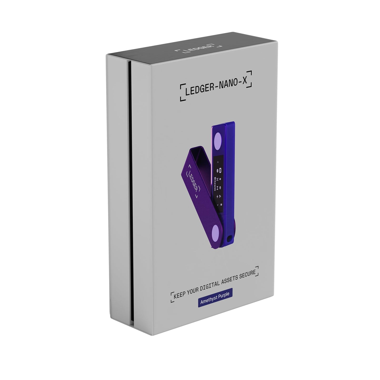 Ledger Nano X - Crypto Hardware Wallet Bluetooth - The Best Way to securely Buy, Manage and Grow All Your Digital Assets (Amethyst Purple)