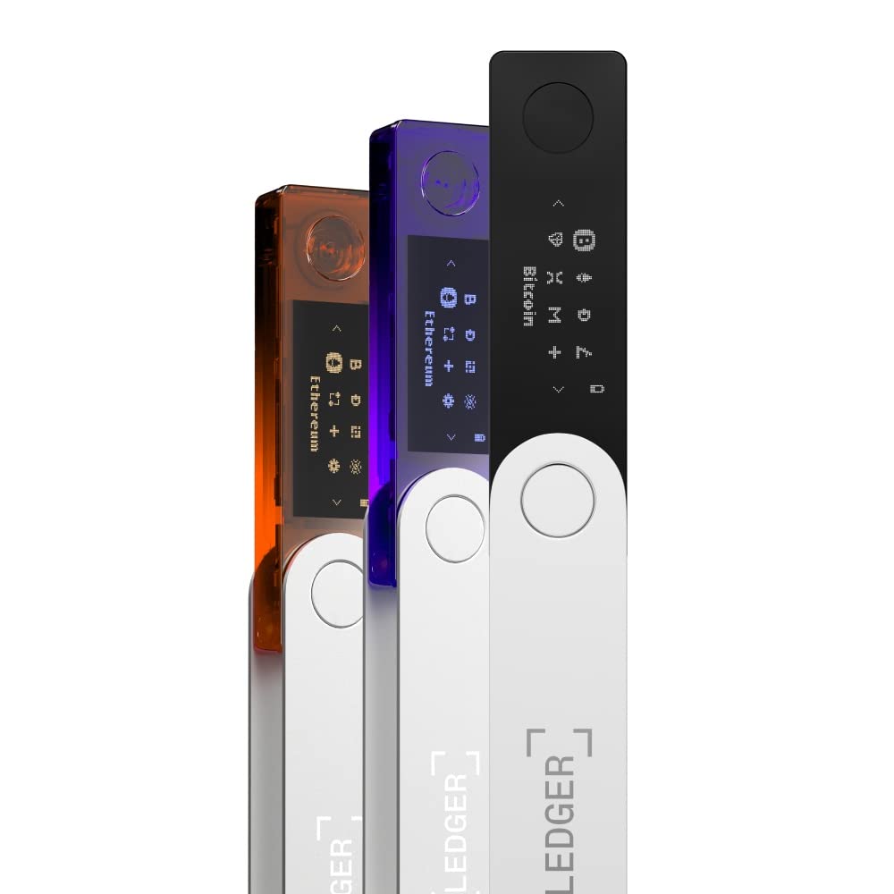 Ledger Nano X (Onyx Black) Crypto Hardware Wallet - Bluetooth - The best way to securely buy, manage and grow all your digital assets