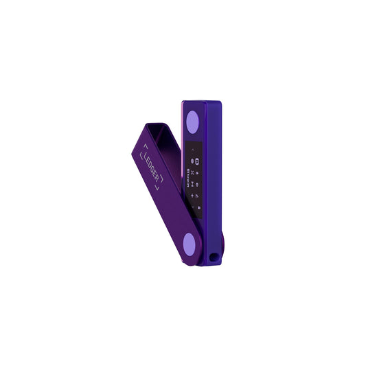Ledger Nano X - Crypto Hardware Wallet Bluetooth - The Best Way to securely Buy, Manage and Grow All Your Digital Assets (Amethyst Purple)