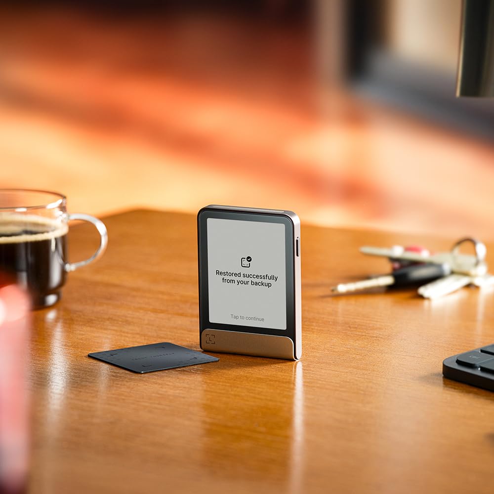 Ledger Flex - Crypto Touchscreen Signer - securely Manage All Your Digital Assets and Identity via The Ledger Wallet app (Graphite + Magnet Folio)
