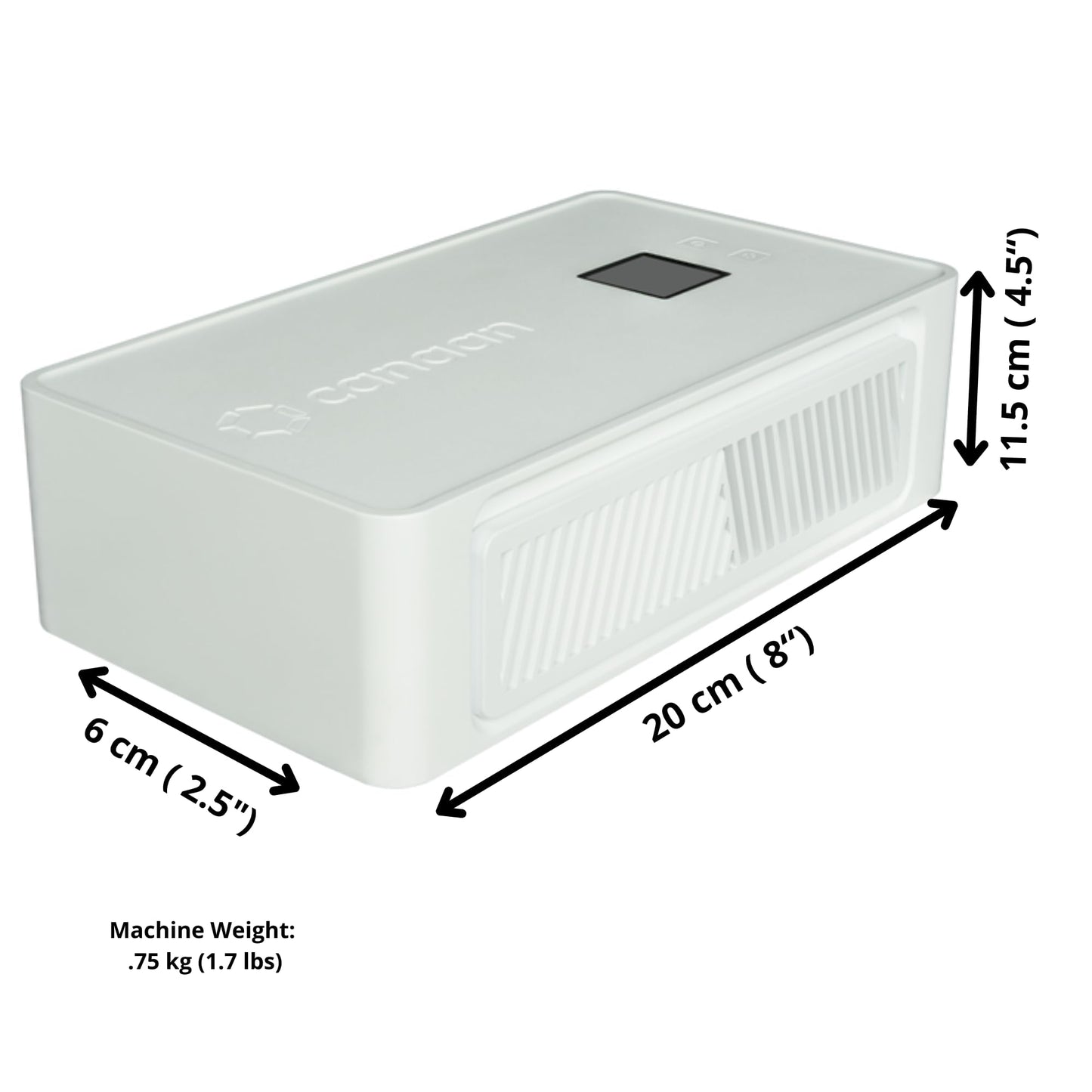 Canaan Avalon Nano 3 Bitcoin Miner with 3.2TH Hashrate, BTC Solo Miner & Crypto Miner for Bitcoin Enthusiasts - Quiet Operation, Low Power 140W, WiFi, Space Heater, PSU Included