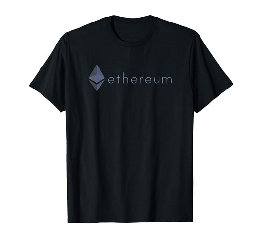 Ethereum Coin Crypto ETH Blockchain Cryptocurrency T-Shirt Small