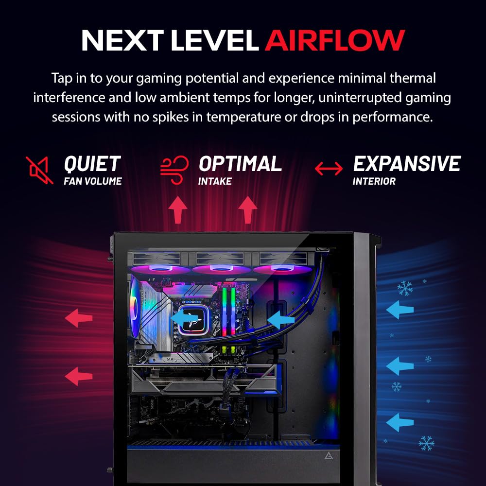 Skytech Legacy 4 Gaming PC Desktop, Ryzen 9 9950X3D 4.3 GHz (5.7GHz Turbo), NVIDIA RTX 5090 32GB, X870 Board, 4TB Gen4 NVMe SSD, 64GB DDR5 RAM 6000 RGB, 1200W Gold ATX 3 PSU, Wi-Fi, Win 11