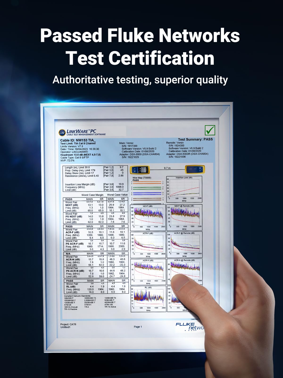 UGREEN Cat 8 Ethernet Cable 10FT, High Speed Braided 40Gbps 2000Mhz Network Cord Cat8 RJ45 Shielded Indoor Heavy Duty LAN Cables Compatible for Gaming PC PS5 Xbox Modem Router 10FT