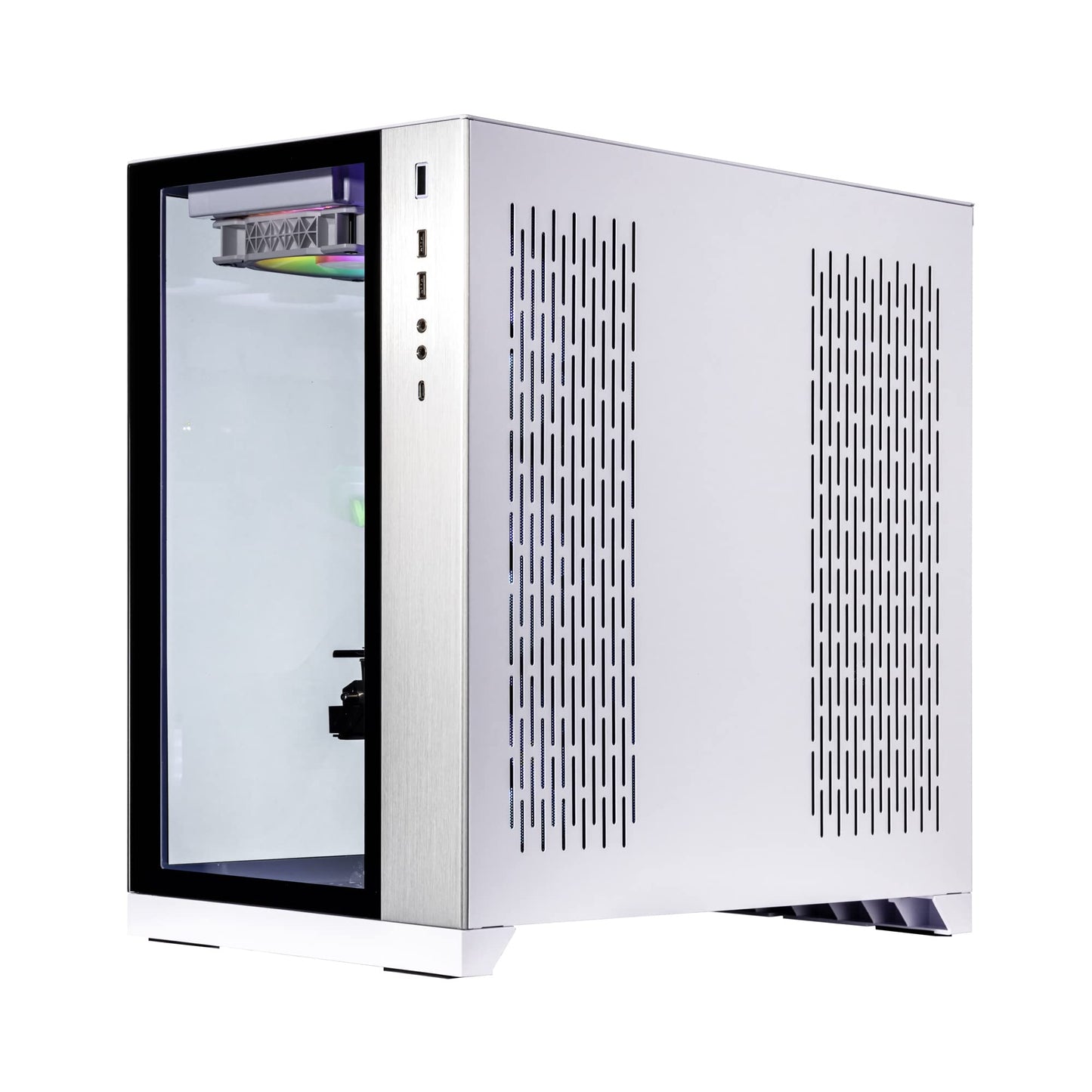 Velztorm Lux Lyte Custom Built Gaming Desktop PC (AMD Ryzen 9-5900X, GeForce RTX 5090, 32GB DDR4, 1TB PCIe SSD, 360mm AIO, 1000W PSU, WiFi 5, Bluetooth 5.0, RJ-45, 1 Display Port, HDMI, Win 11 Home)