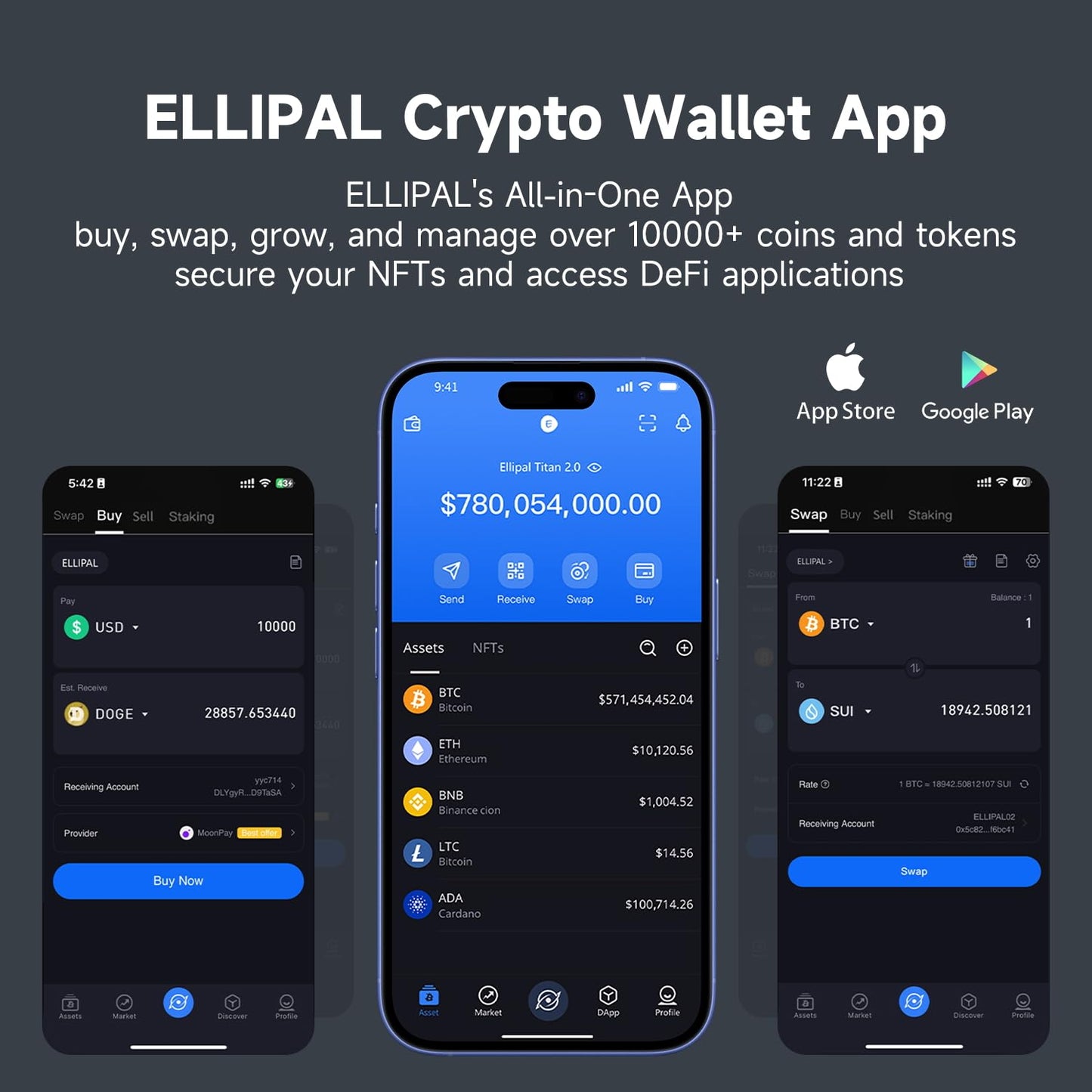 ELLIPAL X Card – Air Gapped Crypto Cold Wallet with Starter Accessory Kit,Secure Offline Storage for Bitcoin, Ethereum,NFTs & 10,000+ tokens
