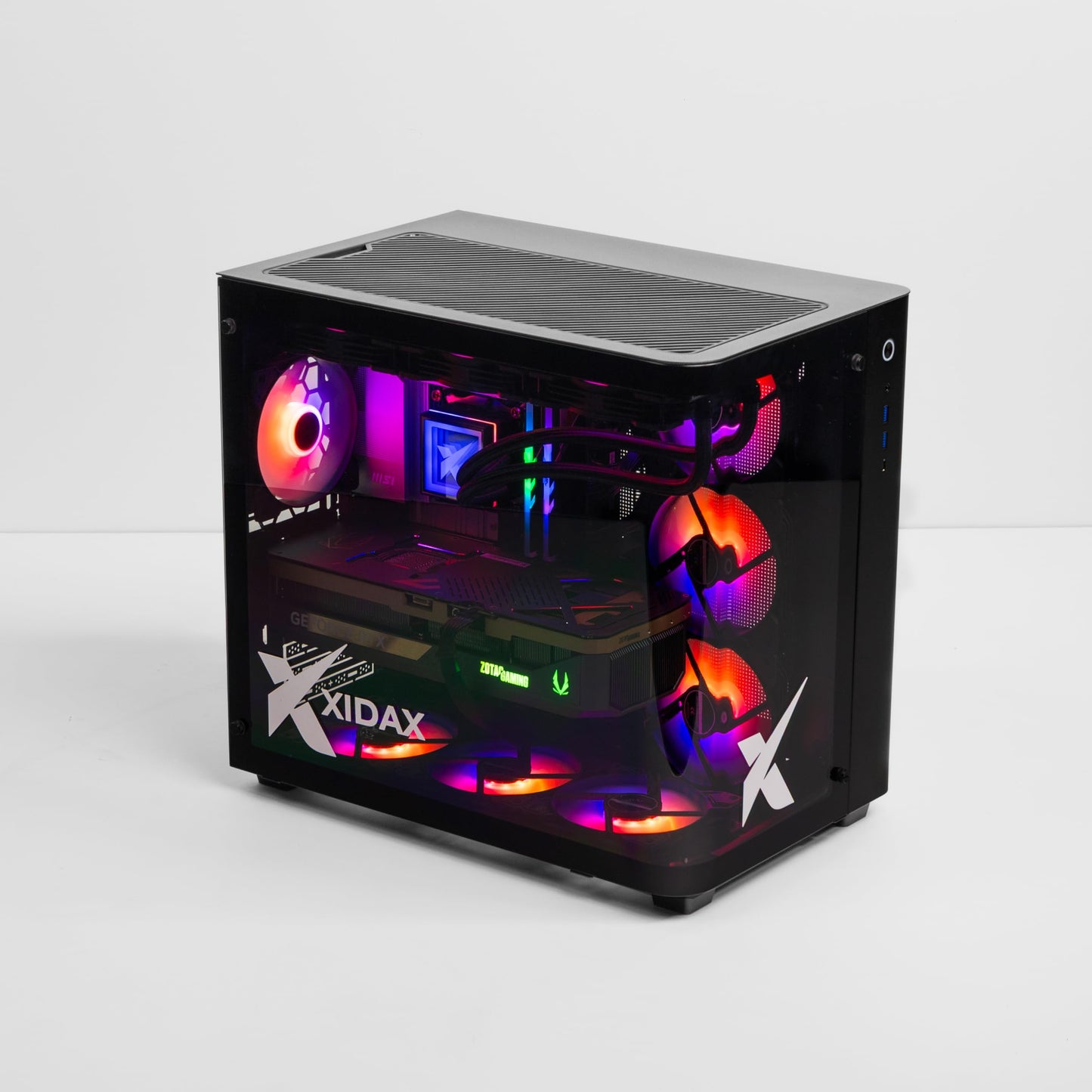 XIDAX X6 ONAMI Gaming PC - AMD Ryzen 7 9800X3D (up to 5.2 GHz) | NVIDIA GeForce RTX 5090 32GB | 64GB (2x32GB) DDR5 6000MHz | 2TB NVme M.2 SSD | Genuine Windows 11 Home | Assembled & Serviced in U.S.