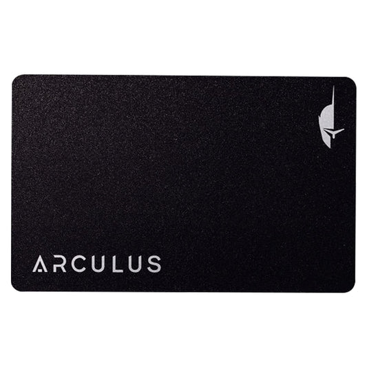 Arculus Crypto Cold Storage Wallet, Secure Bitcoin Wallet, Supports 95% of Cryptocurrency Market Cap, 3-Factor Authentication, Black