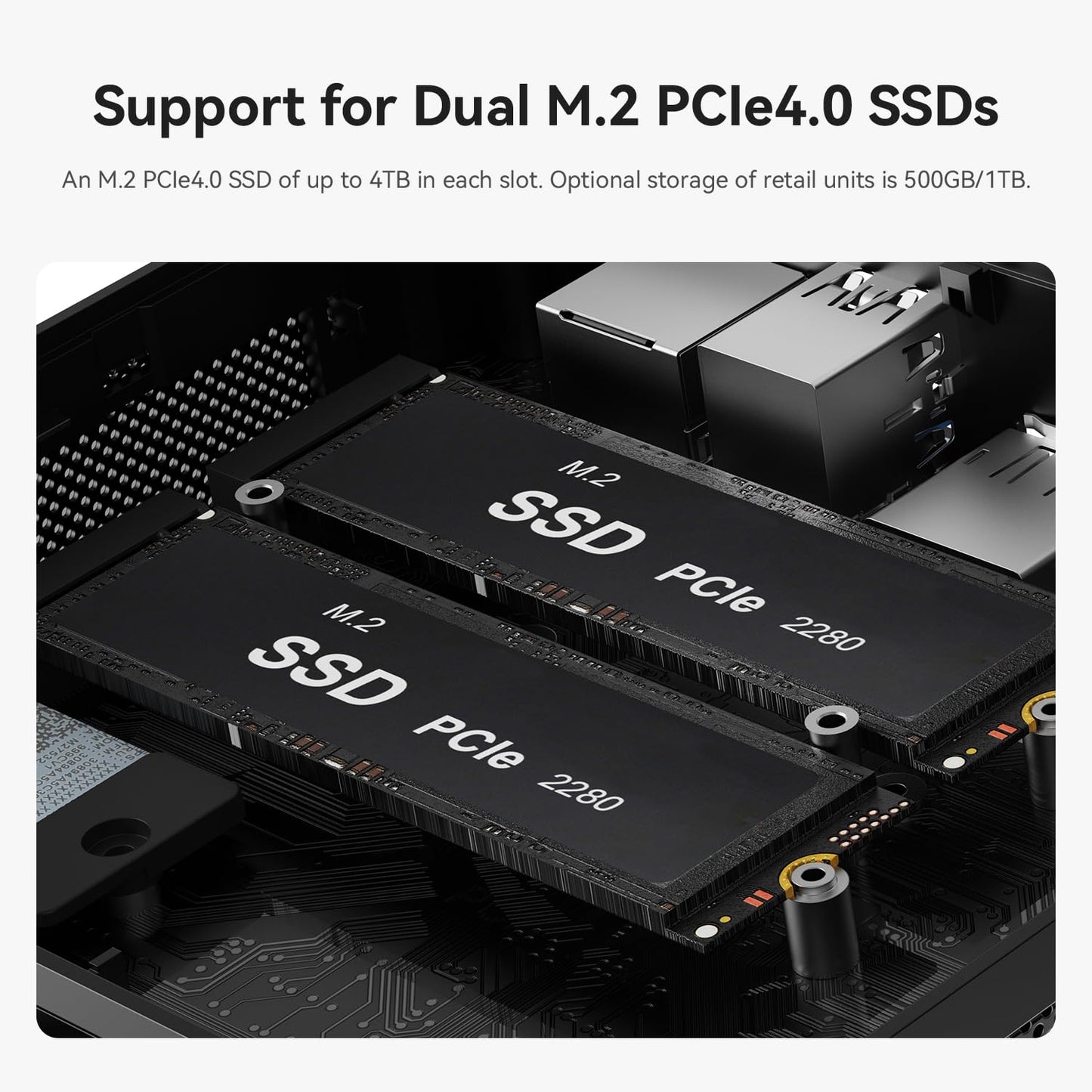 Beelink Mini PC, AMD Ryzen 7 6800U(8C/16T, Up to 4.7GHz), 24GB LPDDR5 RAM 500GB PCIe4.0 x4 SSD, SER5 MAX Desktop Computer Support 4K Triple Display/DP/HDMI/Type-C/WiFi 6/BT5.2/2.5GB LAN, Office/Home