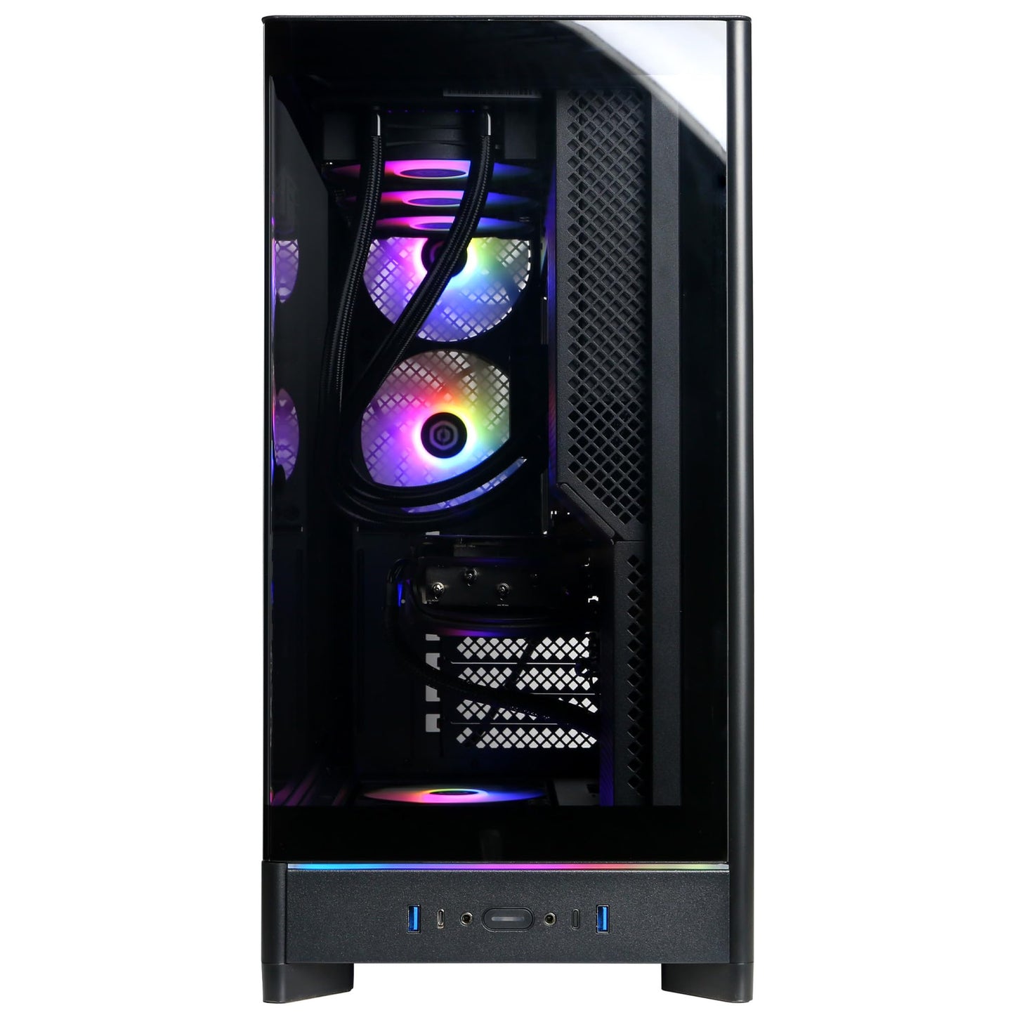 CYBERPOWERPC Gamer Supreme Gaming PC, AMD Ryzen 9 9950X 4.3GHz, GeForce RTX 5090 32GB, 64GB DDR5, 4TB PCIe Gen4 SSD, WiFi Ready & Windows 11 Home (SLCAI15000A3)