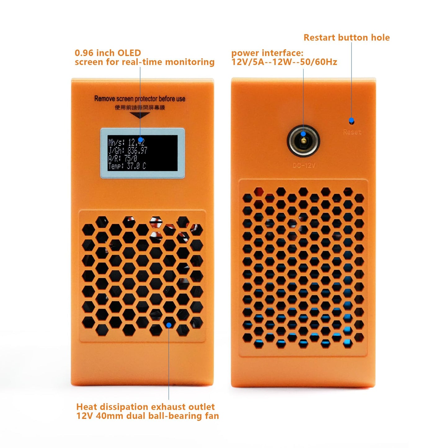 Litecoin Miner Dogecoin Solo Miner 11MH/S Lucky Miner LG07 Lottery Crypto Miner Bellscoin 2.4G/Hotspot Vergecoin Scrypt BM1366 Asic Chip