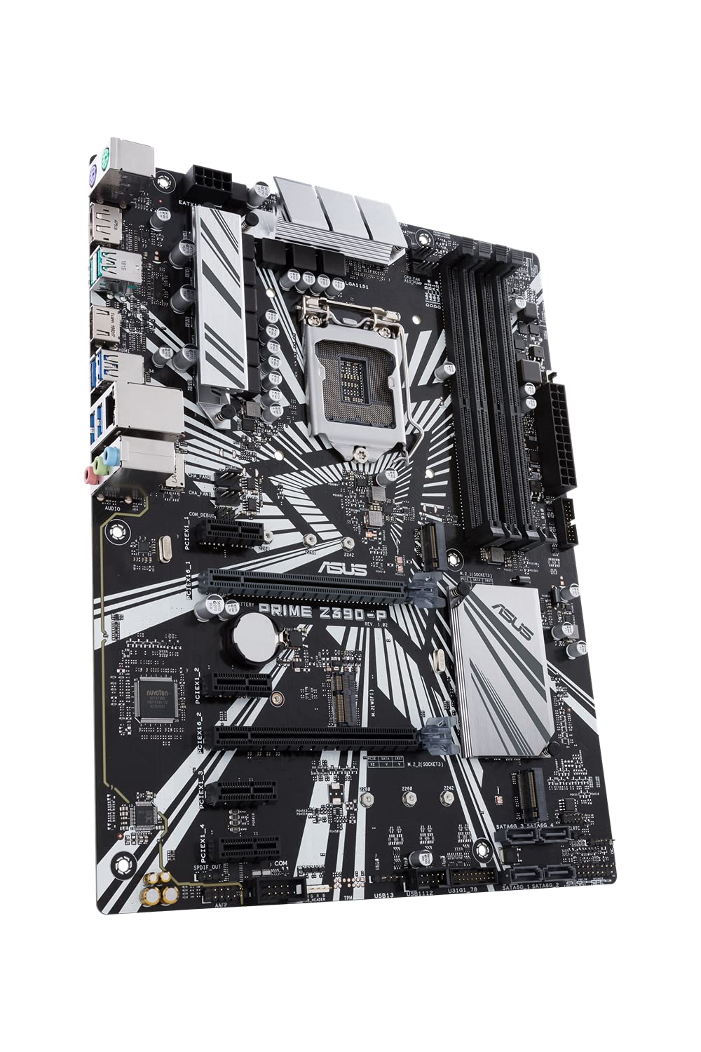 ASUS Prime Z390-P LGA1151 (Intel 8th and 9th Gen) ATX Motherboard for Cryptocurrency Mining(BTC) with Above 4G Decoding, 6xPCIe Slot and USB 3.1 Gen2