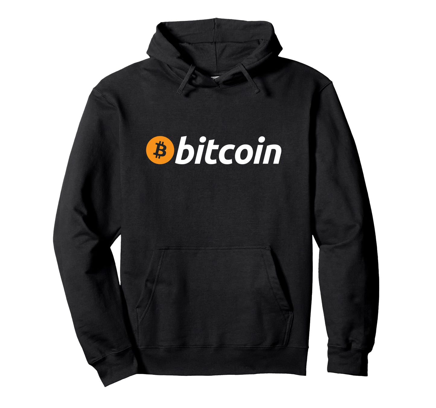 Bitcoin Logo Pullover Hoodie
