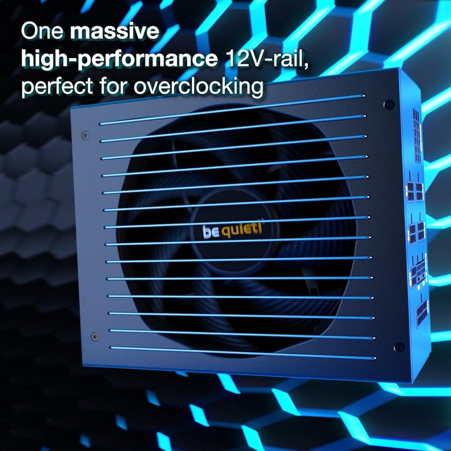 be quiet! Straight Power 12-1500w Modular Power Supply | 80 Plus Platinum ATX 3.1 Compliant | for PCIe 5.0 GPUs and GPUs with 6+2 pin connectors | Silent 135mm Fan | BN518