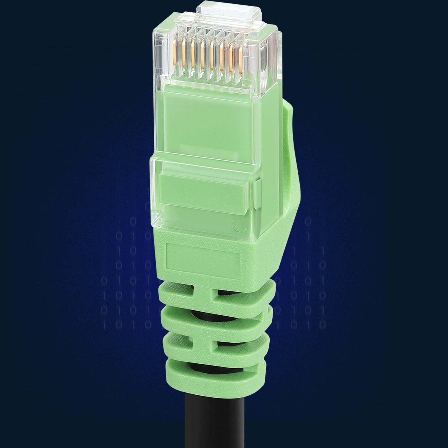 Rapink Cat6 Outdoor Ethernet Cable 100 ft, Ethernet Cable UV Resistant, Cat6 Cable Waterproof, Network Cable Copper Clad Aluminum for Indoor & Outdoor Use