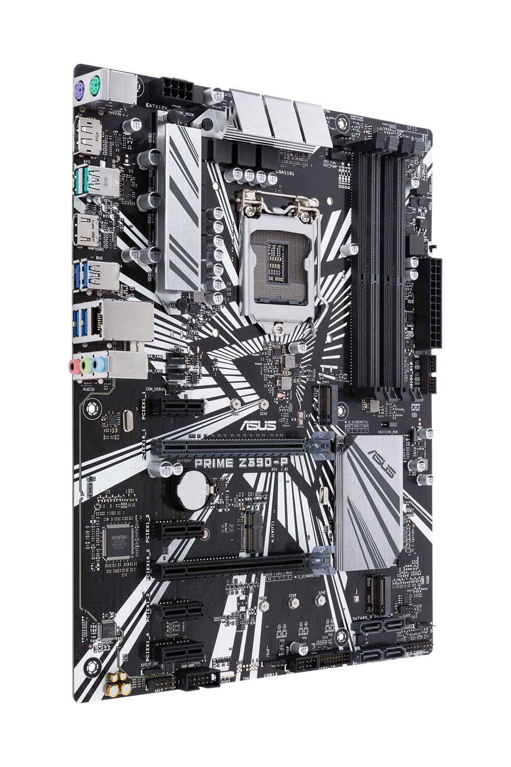 ASUS Prime Z390-P LGA1151 (Intel 8th and 9th Gen) ATX Motherboard for Cryptocurrency Mining(BTC) with Above 4G Decoding, 6xPCIe Slot and USB 3.1 Gen2