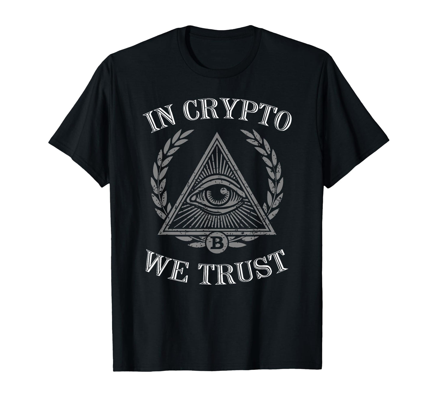 in Crypto We Trust Shirt Bitcoin Cryptocurrency T-Shirt