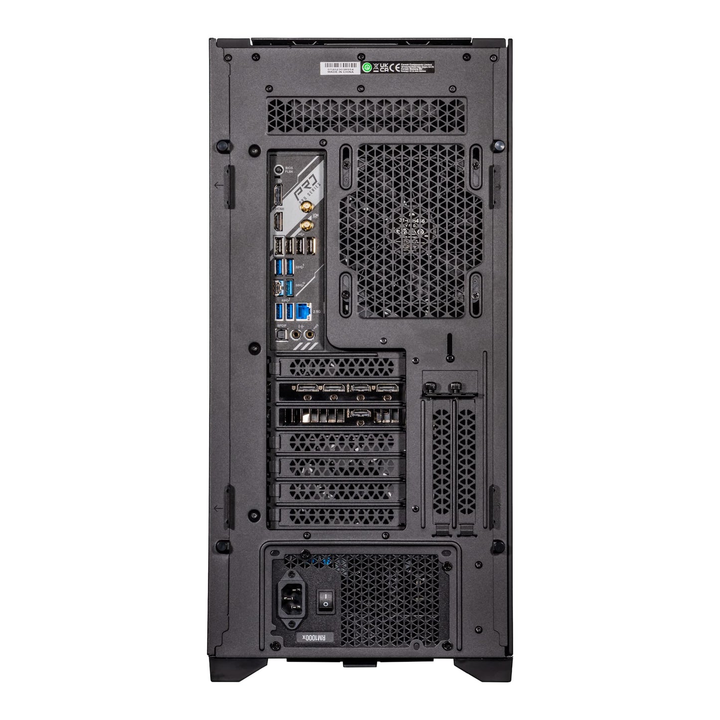 Velztorm Aciex 3D Custom Built Gaming Desktop PC (AMD Ryzen 7 7800X3D, GeForce RTX 5090, 64GB DDR5, 2TB PCIe SSD + 6TB HDD, 360mm AIO, 1000W PSU, WiFi 6E, Bluetooth 5.2, RJ-45, Win 11 Pro)