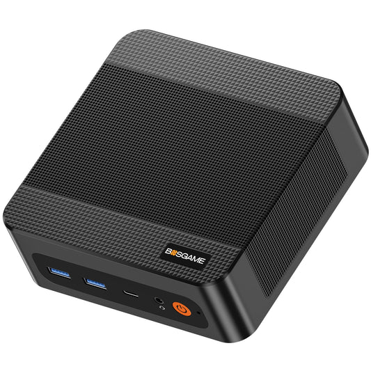 BOSGAME P6 Ryzen 9 6900HX Mini PC, 32GB LPDDR5X Tiny Desktop Computer, 1TB PCIe 4.0 NVMe SSD, Dual LAN, AX210 Wi-Fi 6E, BT 5.3, Triple Display 4K for Gaming, Office and Home